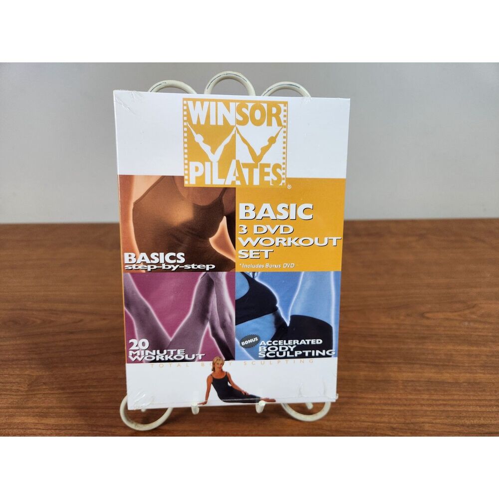 Winsor Pilates Basic 3 DVD Workout Set New Sealed